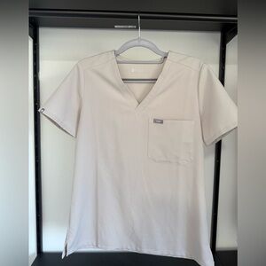 FIGS BONE V-Neck Scrub Top